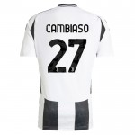 Günstige Fußballtrikots Juventus Cambiaso 27 Heimtrikot 2024-25 Kurzarm Günstige Fußballtrikots Juventus Cambiaso 27 Heimtrikot 2024-25 Kurzarm